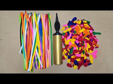 So Satisfying ASMR 😌 Unlimited Colorful Mini & Modelling Balloon Finish