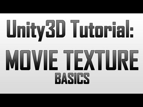 [Unity 4] The basics of Movie Textures