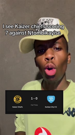 Kaizer Chiefs' Predicted 7-Goal Victory
