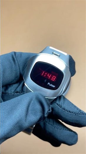 Pulsar P4 LED Watch – Corrected Time Button Function (After Adjustment)