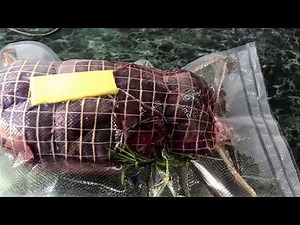 Sous Vide Venison