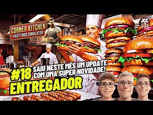 NEW DELIVERY DRIVER FEATURE in Corner Kitchen Fast Food Simulator | Delivery #cornerkitchensimulator