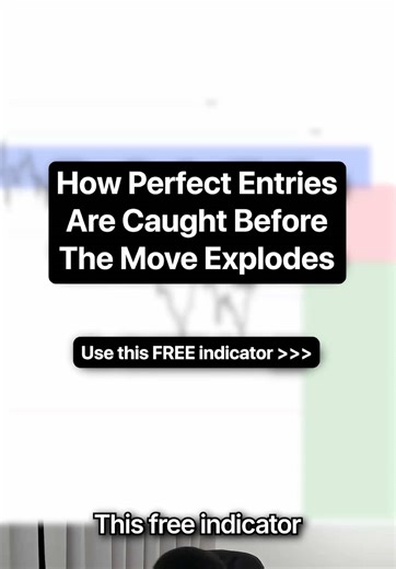If your entries aren’t this clean, you need this free indicator👇 #forex #forexstrategy #forextradingtips #daytrading #forexeducation