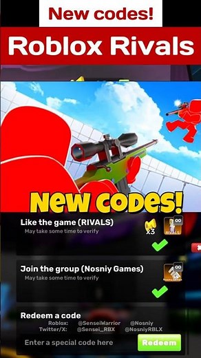 New Codes for Rivals Roblox - Roblox Rivals Codes October 2025