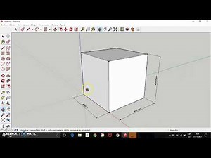Construcción de sólidos con SketchUp Make Práctica 01