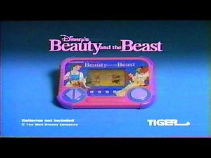 Beauty and the Beast Electronic Game by Tiger Commercial (1994)