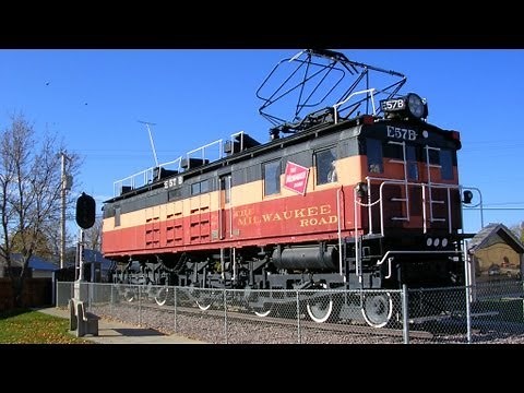 E57B Electric Locomotive - The Milwaukee Road - Harlowton, Montana MT