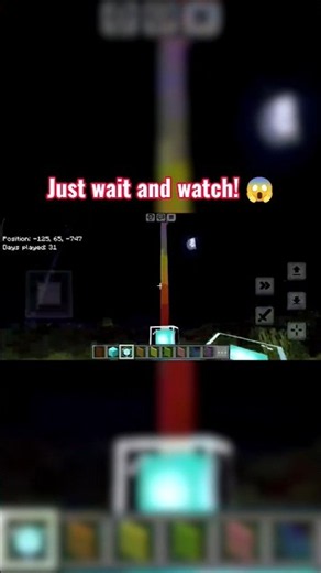 How to Make a Rainbow Beacon in Minecraft! 🌈✨ #Shorts #Minecraft