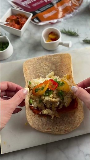 High-Protein Breakfast Burrito Recipe