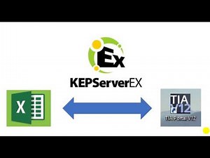 Excel e TIA Portal Siemens com KEPServer OPC DDE