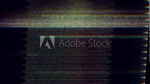 Visual video effects noise background monitor screen noise glitch effect. Glitch noise static television