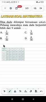 Practice Questions on Probability for Grade 8 Semester 1 Summative Mathematics/PAS/UTS/UAS #pract...
