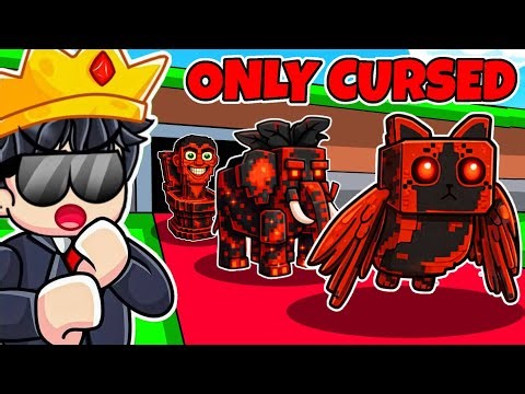 0 to 1T Using Only CURSED BRAINROTS in Steal a Brainrot Roblox