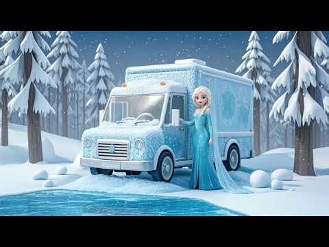 Elsa’s Ice Puzzle Truck ❄️🚚🧩 | Frozen Puzzle Fun for Kids!