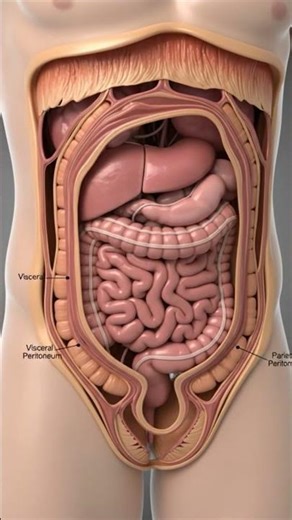 Peritoneum 3D Anatomy | Human Abdomen Explained