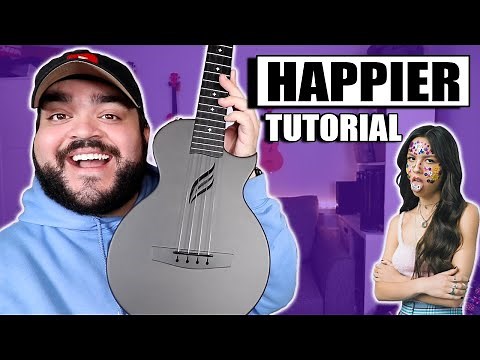 Happier - Olivia Rodrigo (EASY Ukulele Tutorial)