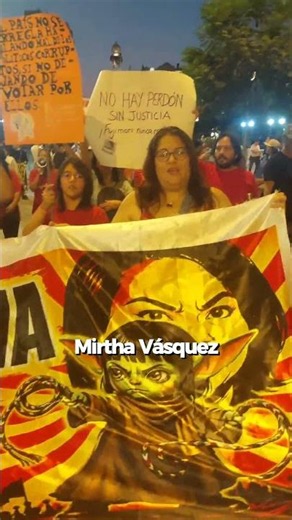 📢 🗣️ | PLAZA SAN MARTIN The national march "Keiko No Va"