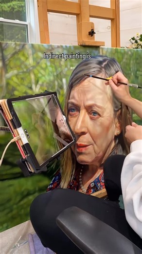 Doris Rose Art🌹 on Instagram: "Team direct or indirect? There are the 2 main painting methods artists use. DIRECT painting is when you apply wet paint all in one layer. This means you can quickly capture a subject & results in bold brushwork, loose textures, & vibrant colours. Think of impressionist or expressionist paintings eg. Van Gogh or Morisot. This method wasn’t available to artists before the industrial revolution as things like paint tubes, photography, and bright pigments meant artist