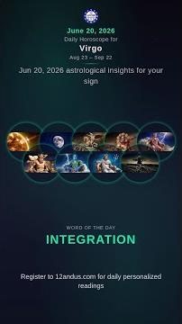 Jun 20 ♏ Virgo Born Aug 23-Sep 22 #Horoscope