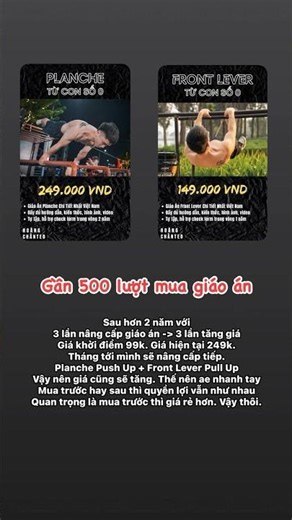 Giáo án Planche và Front Lever #calisthenics #motivation