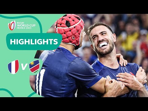France break 16-year record! | France v Namibia | Rugby World Cup 2023 Highlights