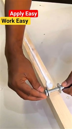 Smart Woodworking Trick Using Bolt & Nut 🔩 | Genius DIY Wood Hack #shortvideo