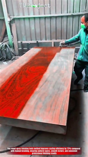 Innovative Wood Spray Finishing Tools : Best Smooth Surface Coating