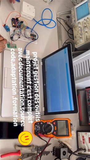 6.8K views · 63 reactions | projet gestion des outils maintenant c'est completavec documentation,source code,adaptation ,formation | Automatisation et Instrumentation Industrielle | Facebook