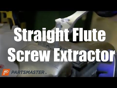 Straight Flute Screw Extractor