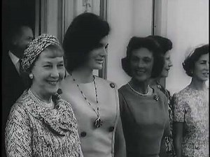From the Archives: Ike and Mamie and Mrs. Kennedy in DC