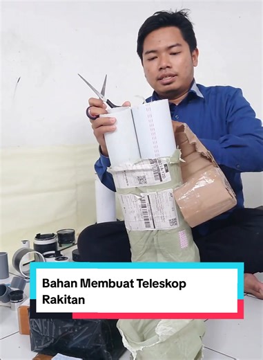 Part 2: Unboxing bahan membuat teleskop rakitan lensa fotocopy Fullnya bisa di channel YouTube saya: Eko Riyadika (https://youtu.be/ILfZNzdUrSE?si=8AQOQ3X0eF_Na-ng) nanti saya upload juga disini #handmade #tutorial #teleskop #diy #rakitan