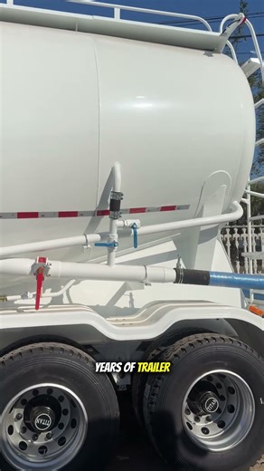 3 Axle 42CBM Powder Tanker Trailer | Heavy Duty Cement & Bulk Transport Semi Trailer