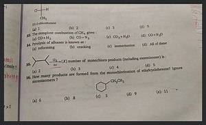Pyrolysis of alkanes is known as :... | Filo