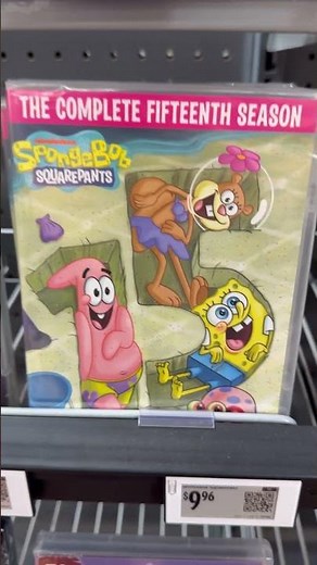 SpongeBob SquarePants Complete Fourteenth & Fifteenth Seasons on DVD Cartoons Nickelodeon