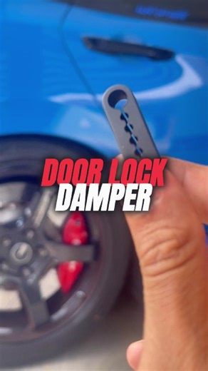 Anti-Shock Buffer for Car Door Locks