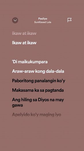 Pasilyo - SunKissed Lola Full Lyrics Song