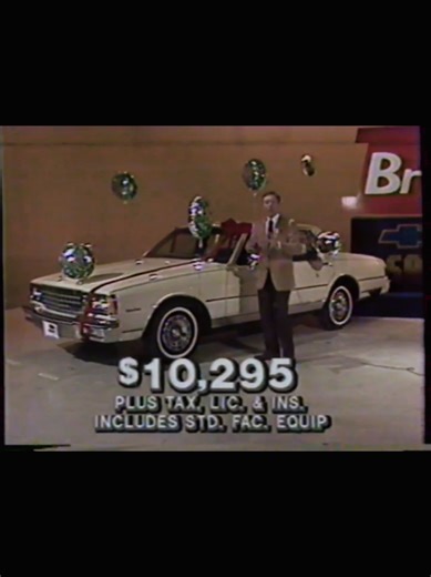 Caprice Classic Commercial from 1984