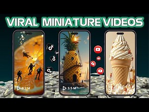 New Full Course - How to create Viral Miniature Videos AI - Mini AI Worker Videos