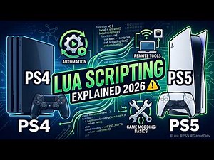 PS4 & PS5 Lua Scripting Explained 🚨 Remote Tools, Automation & Game Modding Basics (2026)