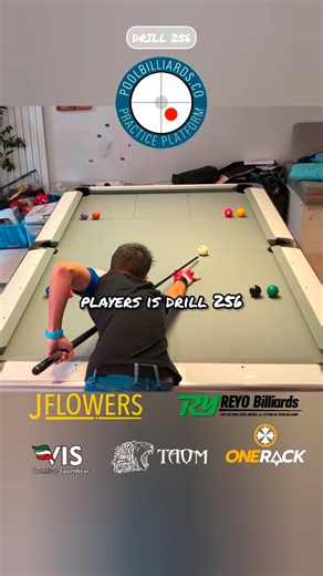 This week’s Weekly Drill Challenge for intermediate players: Drill 256 🎱 ➡️ Pocket all balls in order, without disturbing the others. ➡️ Work on the concept of “families of shots” — patterns that look alike but play slightly differently. ➡️ Practice on both sides of the table to sharpen cue ball control. Repetition is key 🔑 — the more you train drills like this, the more natural your shot choices will feel in real matches. 👉 Try it out and tell me how you do! 🎯 Dedicated practice page: www.p