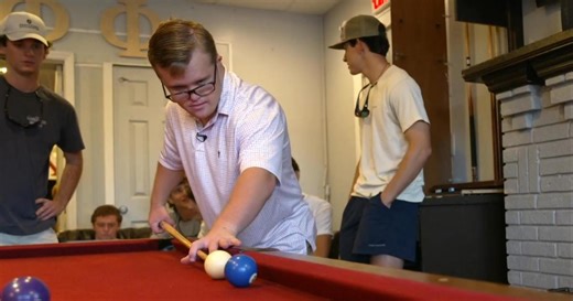 Clemson fraternity embraces student in intellectual disability program