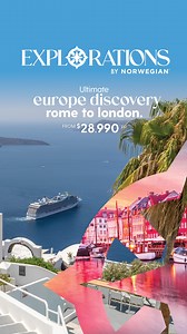 EXCLUSIVE TO MY CRUISES | Uncover Europe like never before on this...