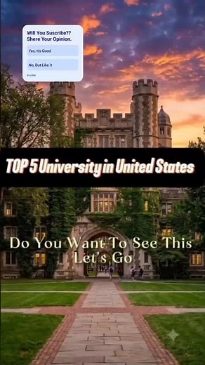Top 5 Universities in the United States | 2026 Rankings & Campus Life #unitedstates #university