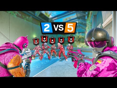 2 BUFFED Champions vs 5 Coppers (Rainbow Six Siege)
