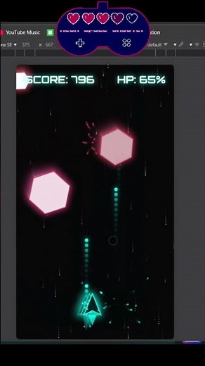 Part - 1 Coding a Neon Space Shooter from Scratch in JavaScript (HTML5 Canvas)
