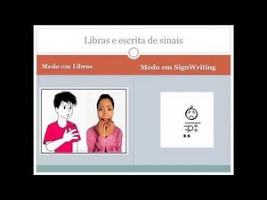 Libras e Escrita de Sinais