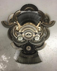 Jeremy Mayer Gives Old Typewriters New Lives #ArtTuesday