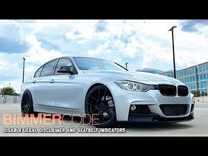BIMMERCODE: DISABLE LEGAL DISCLAIMER & SEATBELTS INDICATORS