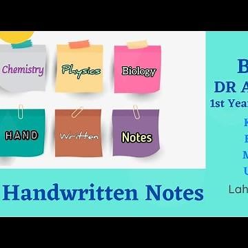 MDCAT Notes || Handwritten || Dr Asad || #Shorts