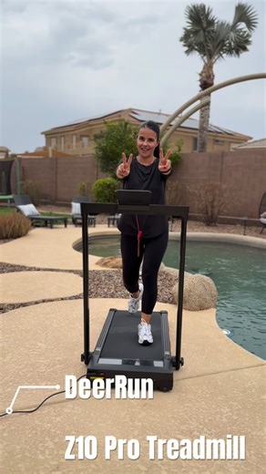 Funda Lyon Yuksek🤍 on Instagram: "🚶‍♀️✨ Meet the Z10 Pro by Deerrun – sleek, compact, and designed for your home! This walking pad version without handrails makes staying active effortless and stylish. 🏆 Muse Design Award Winner – not just smart, but award-winning! 💸 Use code FUNDA12 for $12 off any Deerrun treadmill and step into a healthier, smarter lifestyle. 🔗 Link in bio #Deerrun #Z10Pro #HomeWorkout #WalkingPad #deerrunreview #meetabetterself #deerru